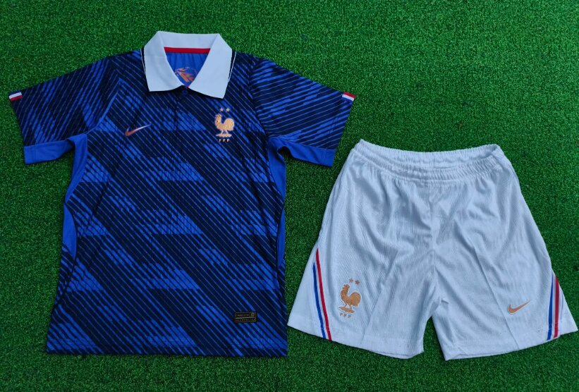 Kids-France 2026 World Cup Home Soccer Jersey(Player)